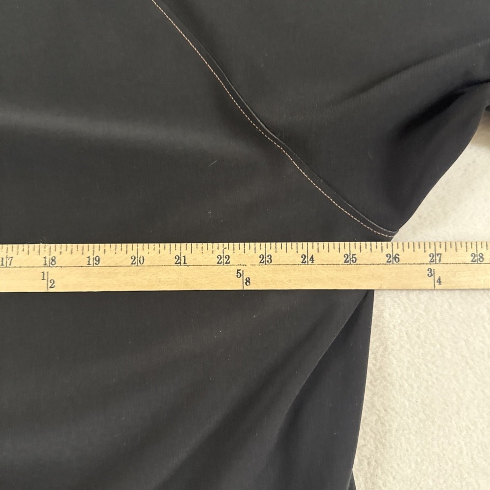 Chico Travelers Black Jacket Size 2 12/14 Pockets Staple Capsule Flowy Comfort - Picture 6 of 9
